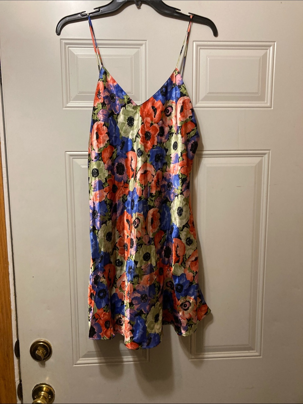 Vintage Victoria’s Secret Floral‎ Satin Slip Lingerie M